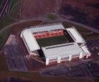 Stadion van Stoke City FC - Britannia Stadium -
