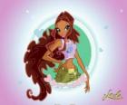 Layla, de prinses van de planeet Andros en de fee van de vloeistoffen