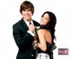 Troy Bolton (Zac Efron) en Gabriella Montez (Vanessa Hudgens)