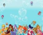 De Winx Club verzamelt haar Pixies of mini fee