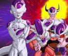 Frieza, een superschurk en een grote vijand van Goku kan leven zwevend in de ruimte