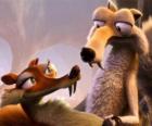 Scrat en Scratte, verliefd