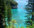 Riffen en ecosystemen, de Franse archipel van Nieuw-Caledonië, gelegen in de Stille Oceaan.