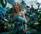 Alice (Mia Wasikowska) in Wonderland