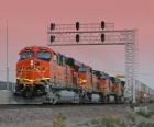 Trein bedrijf, Burlington SANTA FE (BNSF) US