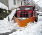 Snowplow doen hun werk