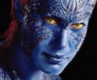 Mystique is een mutant menselijk superschurk die zichzelf kan transformeren in een humanoïde