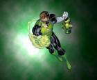 The Green Lantern, de superheld heeft een ring, die de macht is een van de meest krachtige wapens in het heelal
