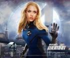 The Invisible Woman en onzichtbaar meisje in Fantastic Four