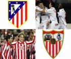 Definitieve Copa del Rey 09-10, Atletico de Madrid - Sevilla FC