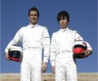Pedro de la Rosa Martinez en Kamui Kobayashi, piloten BMW Sauber F1 Team