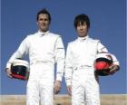 Pedro de la Rosa Martinez en Kamui Kobayashi, piloten BMW Sauber F1 Team