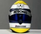 Helm Nico Rosberg 2010