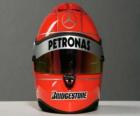 Helm Michael Schumacher 2010