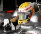 Helm van Lewis Hamilton - McLaren - Shanghai 2010