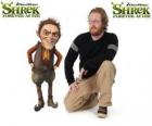 Walt Dohm geeft de stem van Repelsteeltje, in de nieuwste film Shrek Forever After