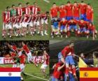 Paraguay - Spanje, alle kwartfinales, Zuid-Afrika 2010
