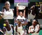 Selena Williams Wimbledon Champion 2010