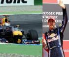 Sebastian Vettel - Red Bull - Hockenheim, de Duitse Grand Prix (2010) (staat op de 3e)