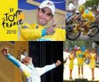 Alberto Contador, winnaar van de Tour de France 2010