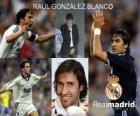 Raúl González Blanco Real Madrid CF aanvaller tussen 1994 en 2010