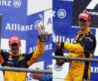 Robert Kubica - Renault - Spa-Francorchamps, België Grand Prix 2010 (staat op de 3e)