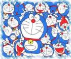 Doraemon is een kosmisch kat die afkomstig is uit de toekomst