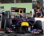 Mark Webber - Red Bull - Singapore 2010 (3e plaats)