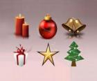 Diverse kerst ornamenten