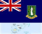 Vlag van de Britse Maagdeneilanden, Brits overzees gebiedsdeel in het Caribisch gebied