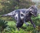 Megalosaurus was een tweebenige roofdier ongeveer 9 meter lang en ongeveer een ton gewicht