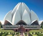 Lotus Tempel, Bahá'í Huis van Aanbidding in Delhi, India