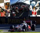 Lewis Hamilton - McLaren - Melbourne, Australië Grand Prix (2011) (2e plaats)