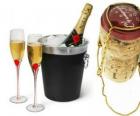 Champagne is een soort mousserende wijn, geproduceerd door de methode champenoise in de Champagne streek in Frankrijk.