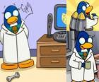 Gary de plaatselijke uitvinder van Club Penguin