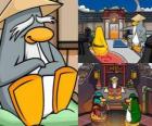 Sensei is een zeer wijs pinguin leven in de Dojo en leert hen te ninja pinguins