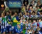 FC Porto, de kampioen van de UEFA Europa League 2010-2011