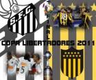 Santos FC - Peñarol Montevideo. Definitieve Copa Libertadores 2011