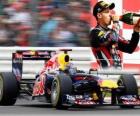 Sebastian Vettel - Red Bull - Silverstone Grand Prix van Groot-Brittannië (2011) (2e plaats)