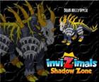 Dark Hilltopper. Invizimals Shadow Zone. Vechtmachine vol woede