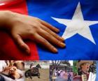 Patriottische vieringen in Chili. De achttiende gehouden op 18 en 19 september ter herdenking van Chili als een onafhankelijke staat