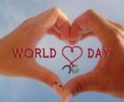 Wereld Hart Dag, de laatste zondag van september worden georganiseerd om de gezondheid te verbeteren en de risico's te verminderen