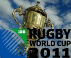 2011 Wereldkampioenschap rugby. Het is gevierd in Nieuw-Zeeland van 9 september-23 oktober