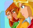 Clover, Alex en Sam, de drie Totally Spies