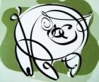 Het varken, teken van het Varken, het jaar van het Varken in de Chinese astrologie. De laatste van de twaalf dieren in de Chinese dierenriem