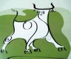 De Os, het teken van de buffel, het Jaar van de Os. Het tweede dier van de Chinese Zodiac