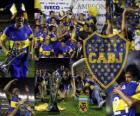 Boca Juniors, kampioen van de toernooi Apertura 2011, Argentinië