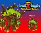 Jungleus. Invizimals Shadow Zone. Guardian Spirit van het bos