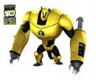 ArmeDriller of Armodrillo, robuuste vreemdeling als een armadillo robot van de planeet Terraexcava. Ben 10 Ultimate Alien