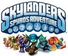 Logo van de video game van Spyro de draak, Skylanders: De avonturen van Spyro